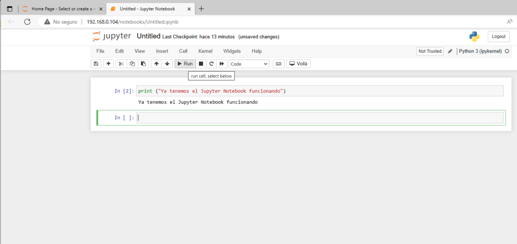 Como instalar Jupyter Notebook en Ubuntu 22.10