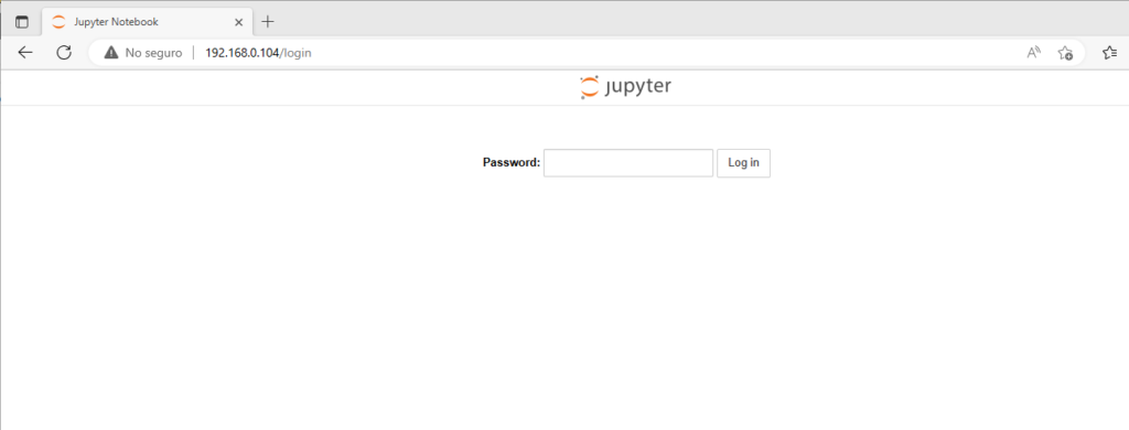 Como acceder a Jupyter Notebook