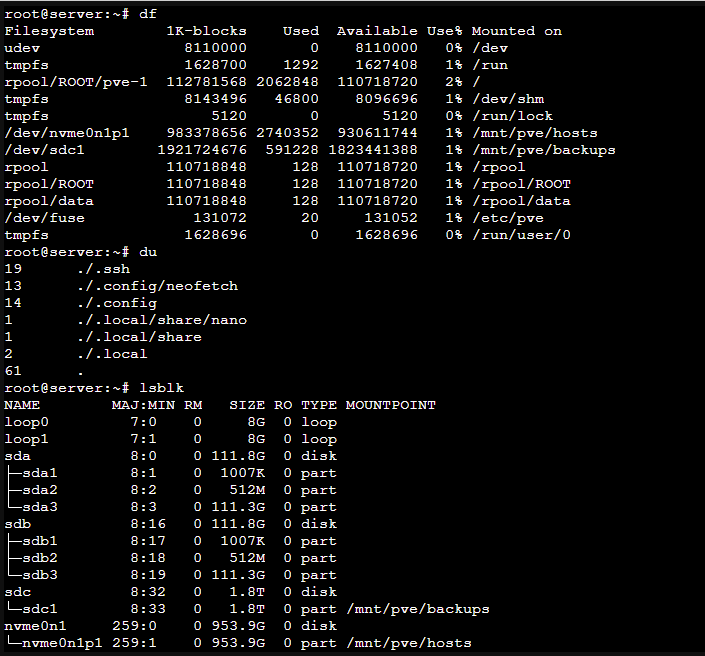 Gestión de servidores Debian Comandos básicos