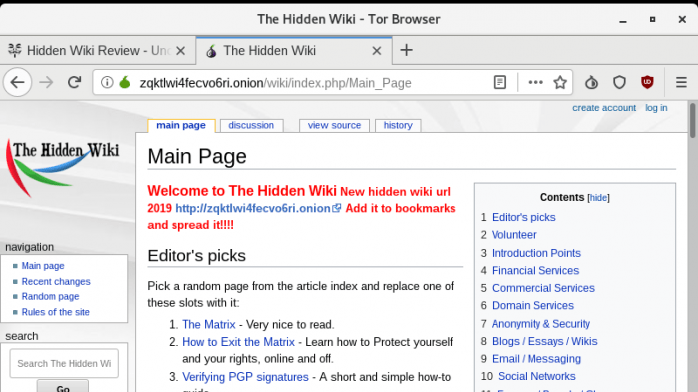 The Hidden Wiki Una guía completa de la web oscura
