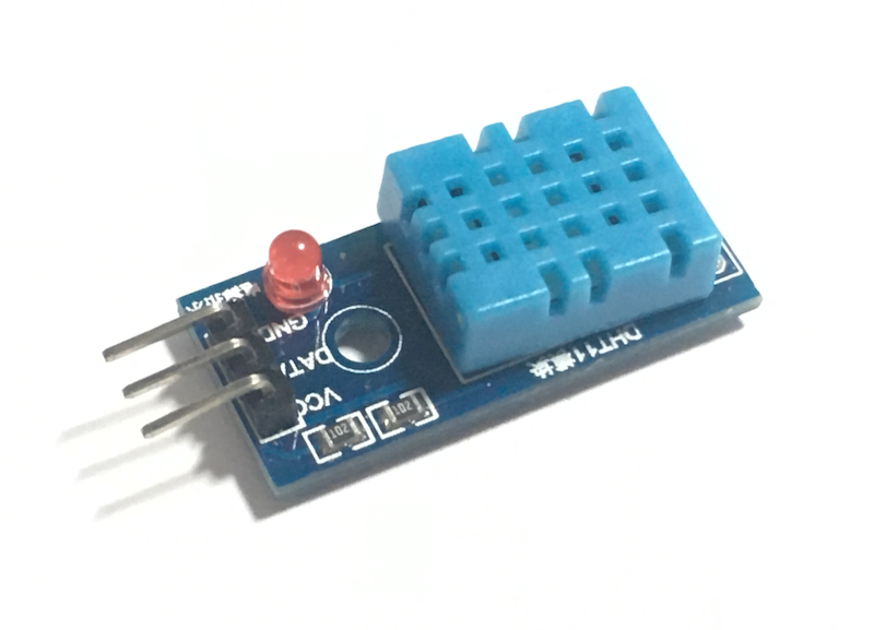 El DHT11 es un sensor de temperatura y humedad