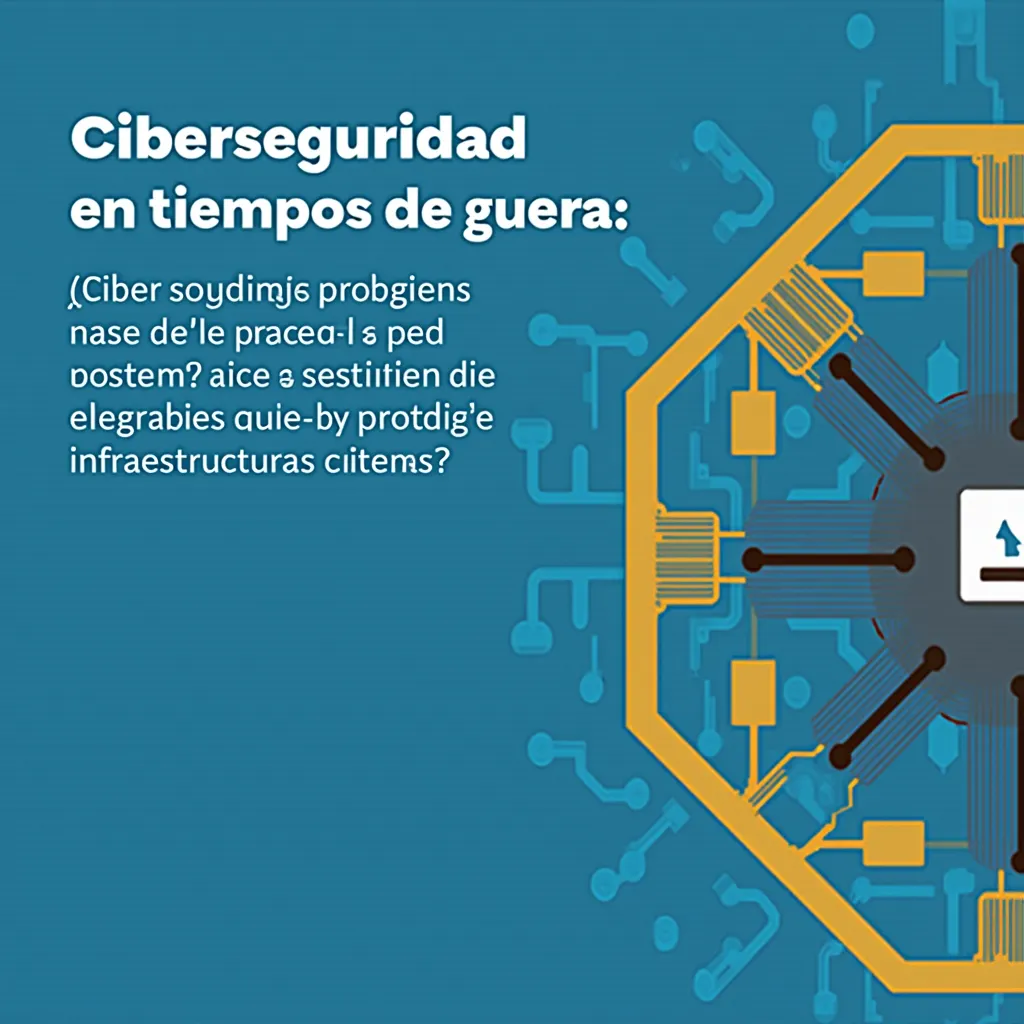 Ciberseguridad en tiempos de guerra Estrategias para proteger infraestructuras críticas
