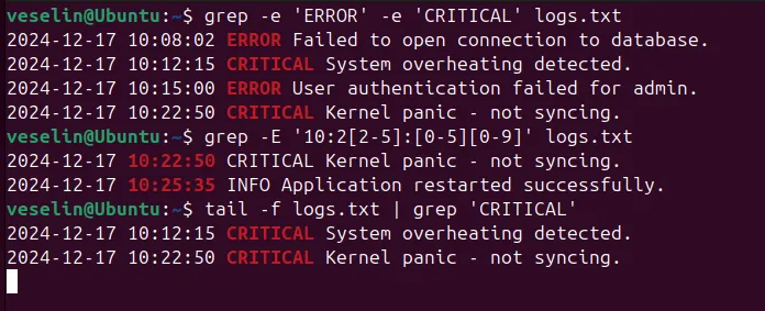 Usos avanzados de grep Sácale el máximo provecho a este comando