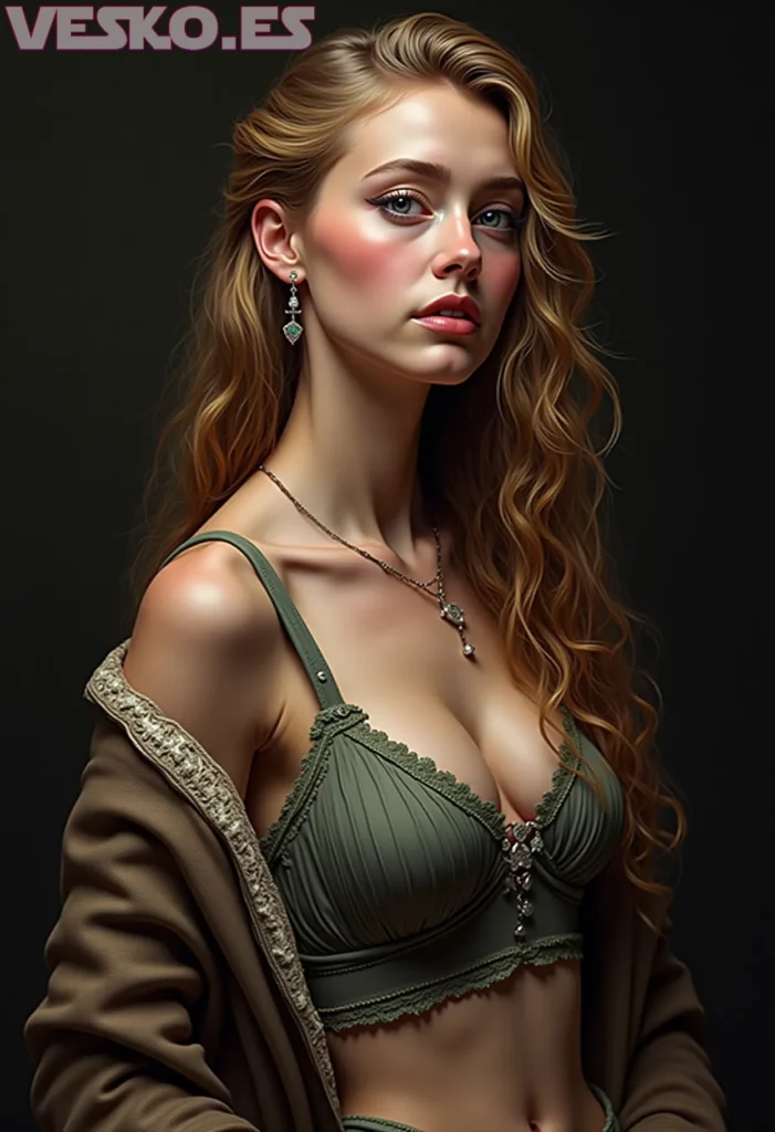 Arte hechos históricos increíbles de Chica Kawaii Creada Con Flux 1 Dev Y Comfyui generado por IA