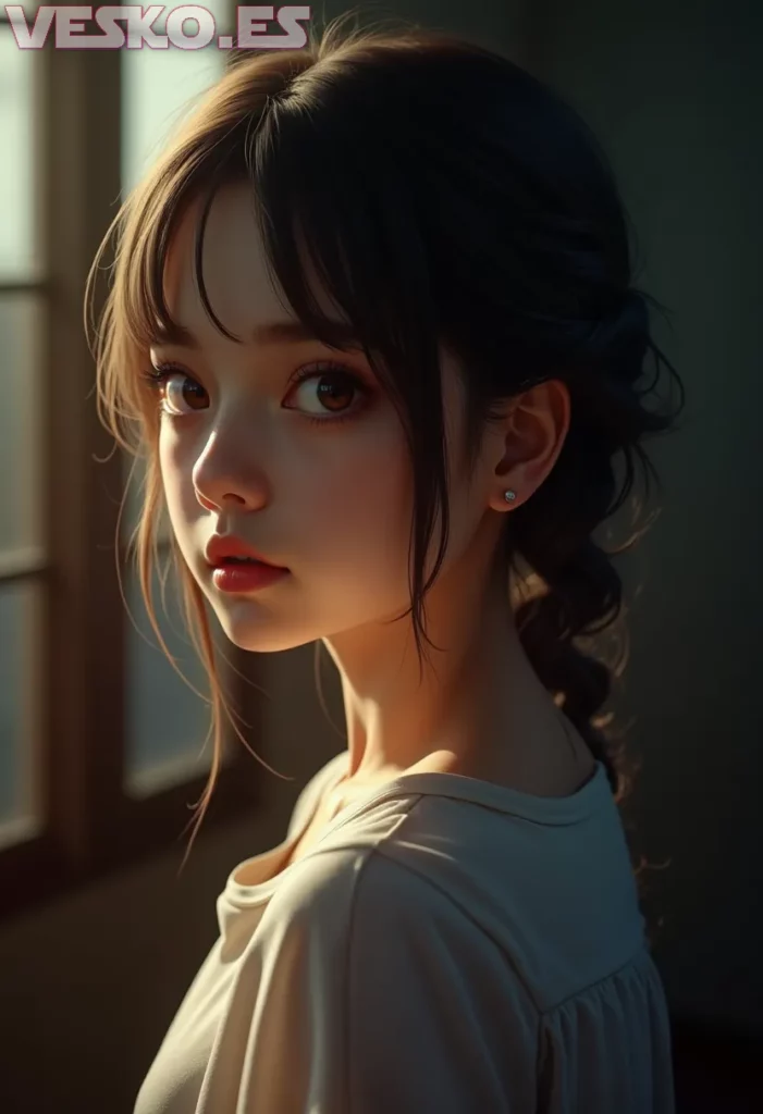 Arte hechos históricos increíbles de De Kiev A Los Angeles Niemira El Rostro Sexy De Playboy generado por IA