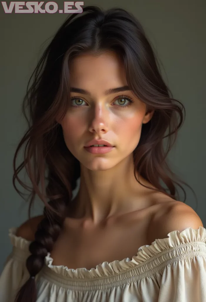 Arte hechos históricos increíbles de Niemira La Diosa Eslava Que Convirtio Playboy En Arte generado por IA