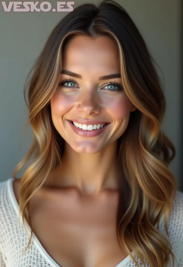 Arte hechos históricos increíbles de Rostro Femenino Al Estilo De Hailey Bieber Flux 1 Dev generado por IA