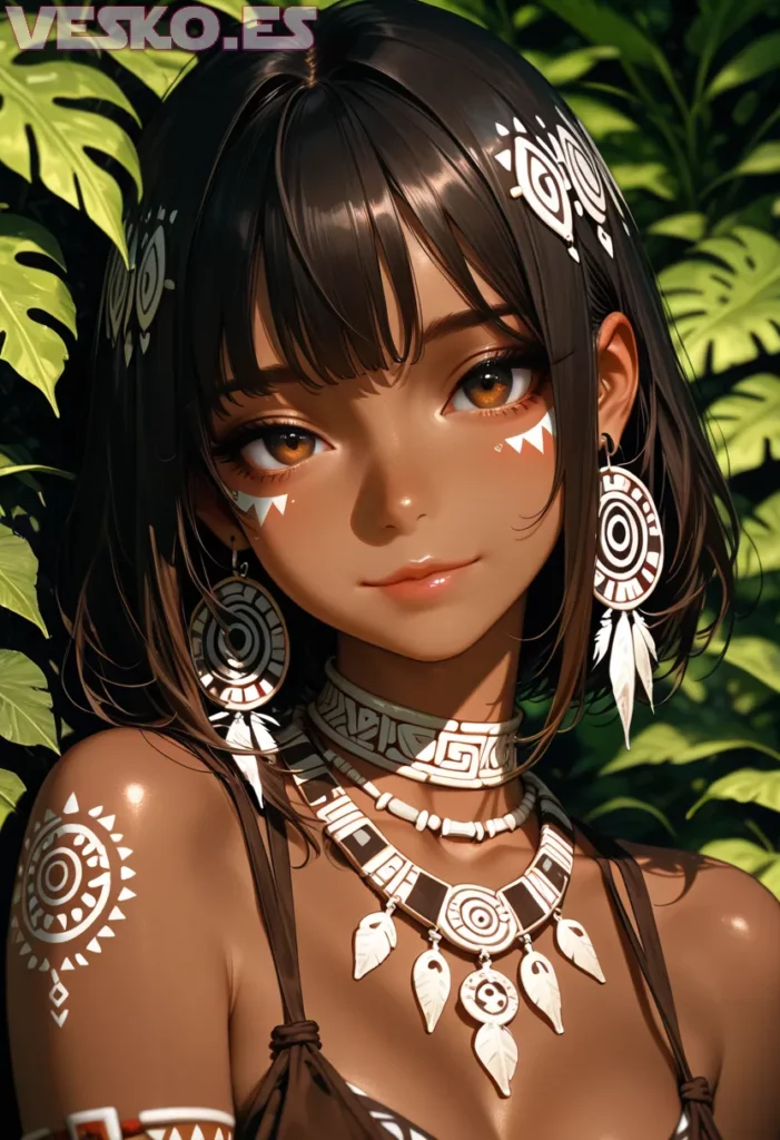 Arte hechos históricos increíbles de La Modelo Sudafricana Nicole Meyer generado por IA