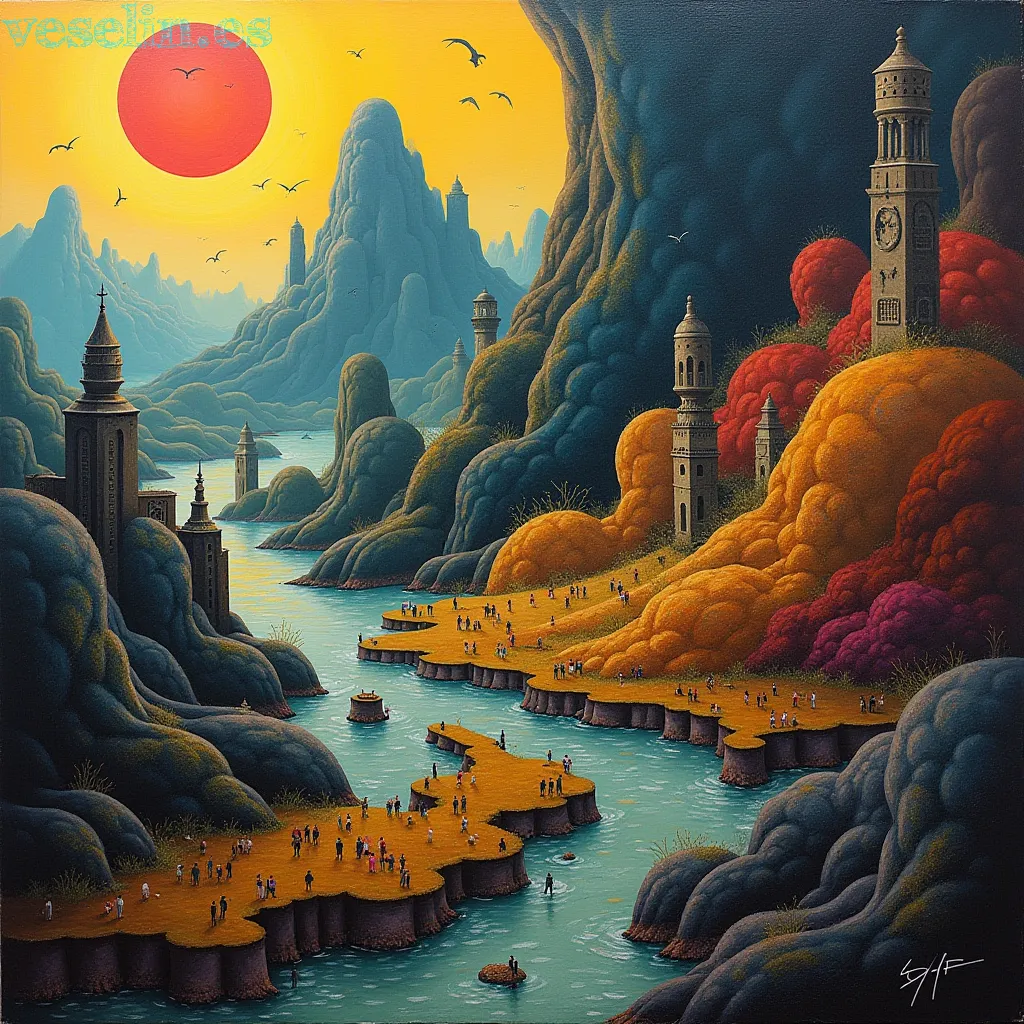 Arte hechos históricos increíbles de Hacia El Inevitable Ocaso Del Dolar generado por IA