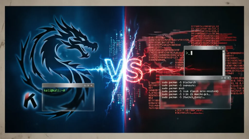 Kali Vs Blackarch: Comparativa Completa de Distribuciones de Hacking