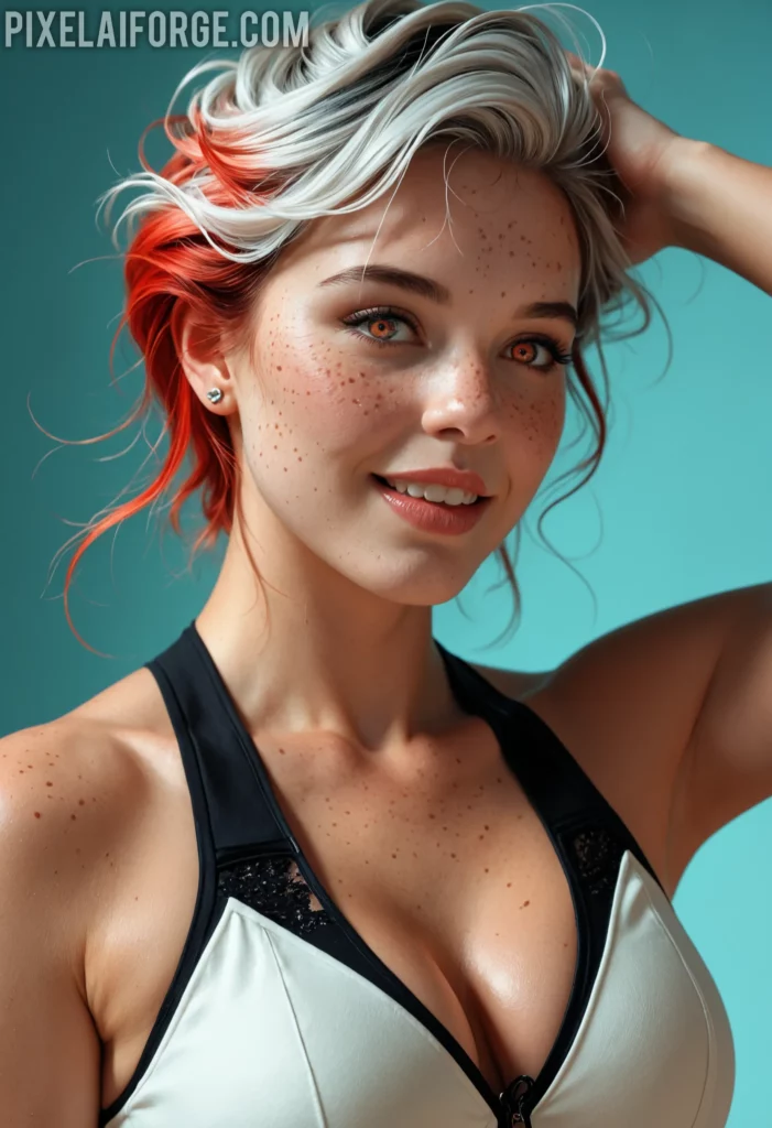 Arte hechos históricos increíbles de Chica Del Dia Bianca Beauchamp generado por IA