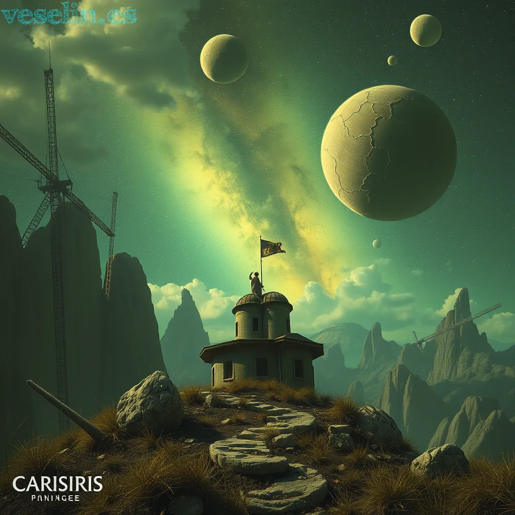 Arte hechos históricos increíbles de Islas Malvinas Vistas Desde La Orbita generado por IA