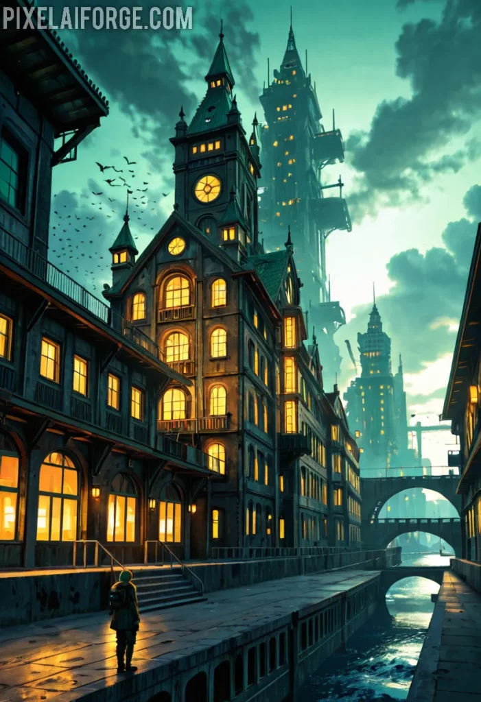 Arte hechos históricos increíbles de Profecias De Nostradamus Tsunami generado por IA