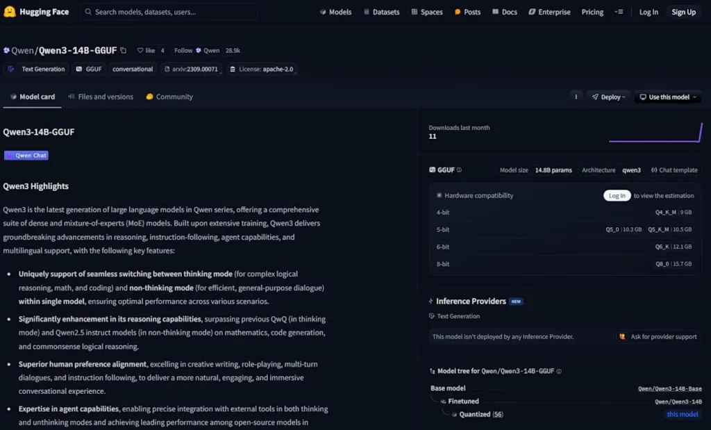 Repositorio de modelos de inteligencia artificial uncensored en Hugging Face